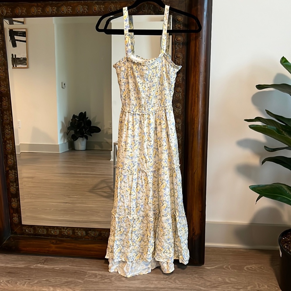 Hollister | Floral, tea length dress
